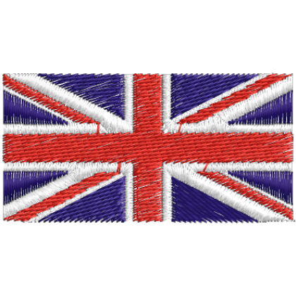 Matriz de Bordado Bandeira da Inglaterra 